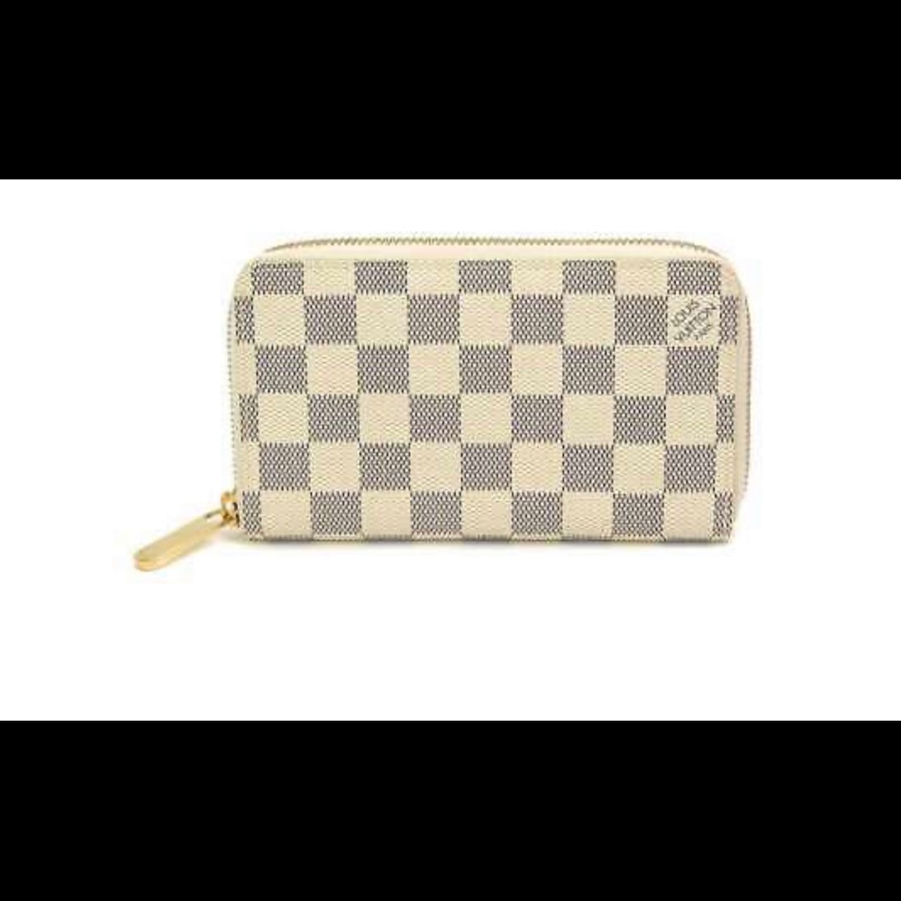 Louis Vuitton Damier Azur Zippy compact wallet